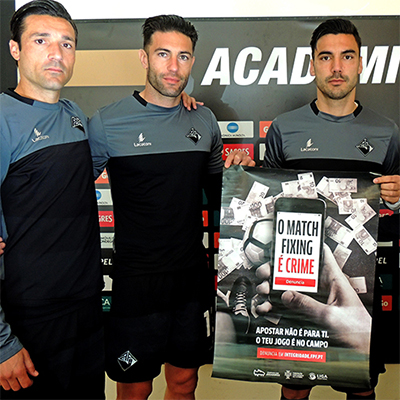 Jogadores unidos no combate ao match-fixing